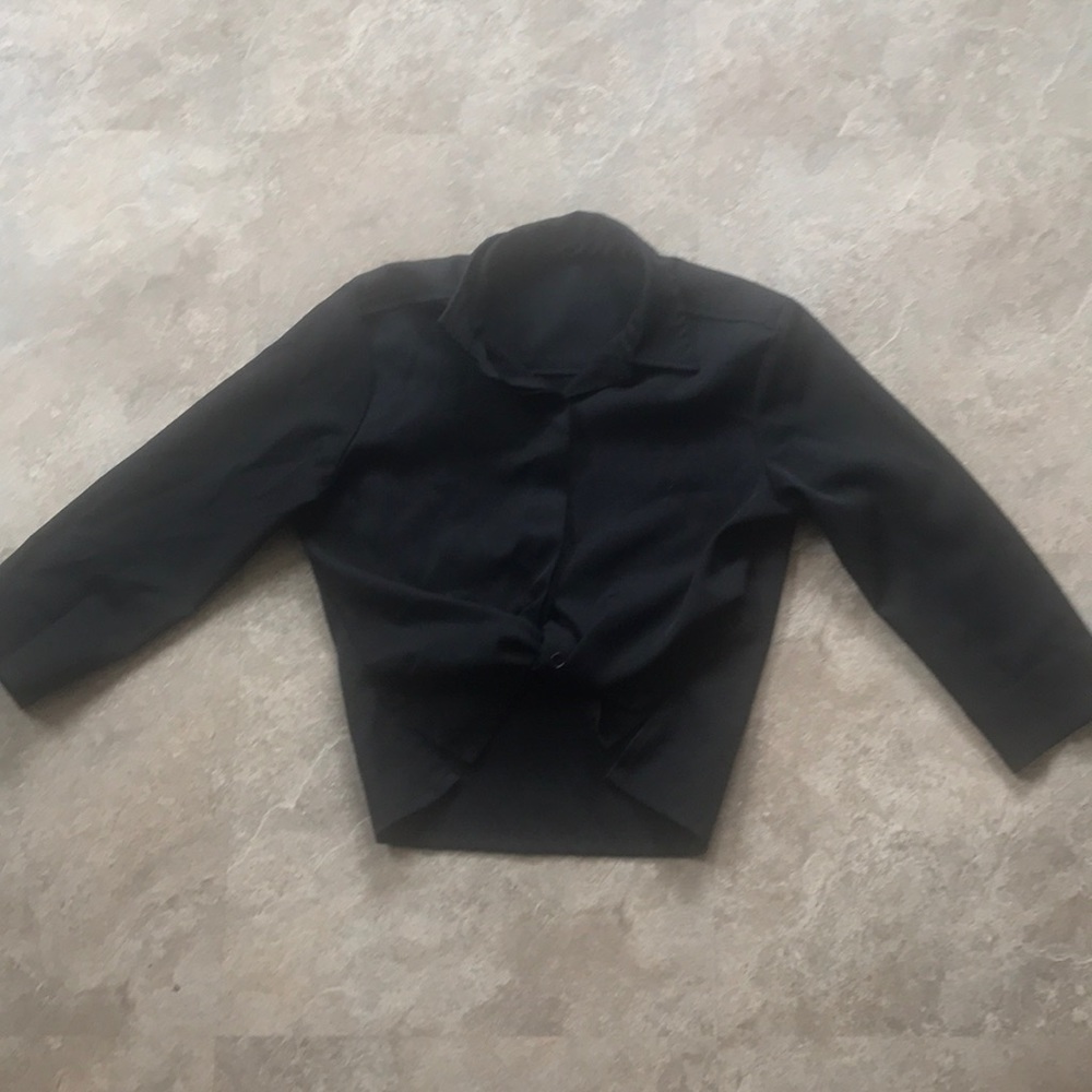 BLACK SHIRT TOP - Picture 2 of 7